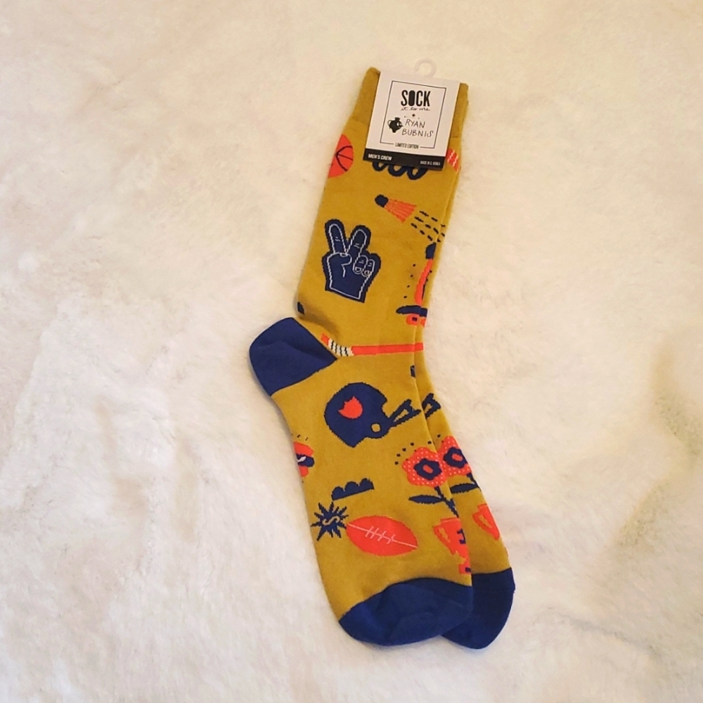 M.A.O!🤩SOCK IT TO ME Crew Socks